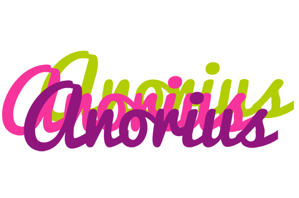 Anorius flowers logo