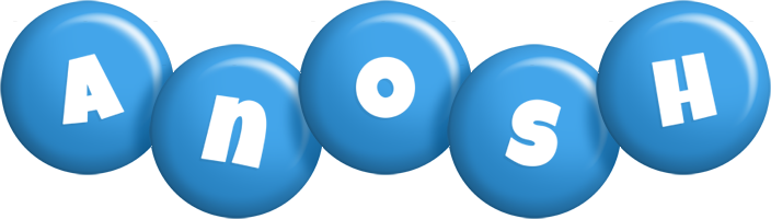 Anosh candy-blue logo