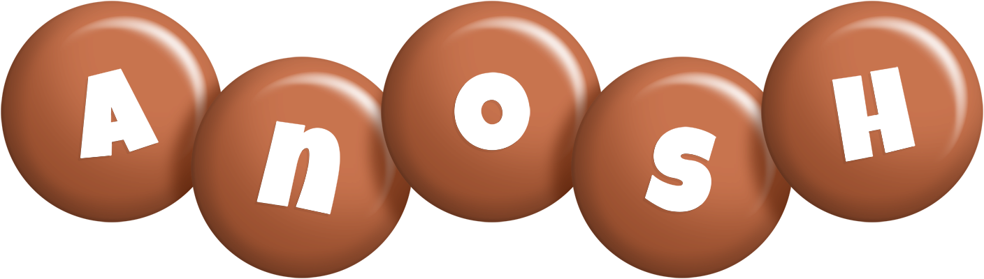 Anosh candy-brown logo