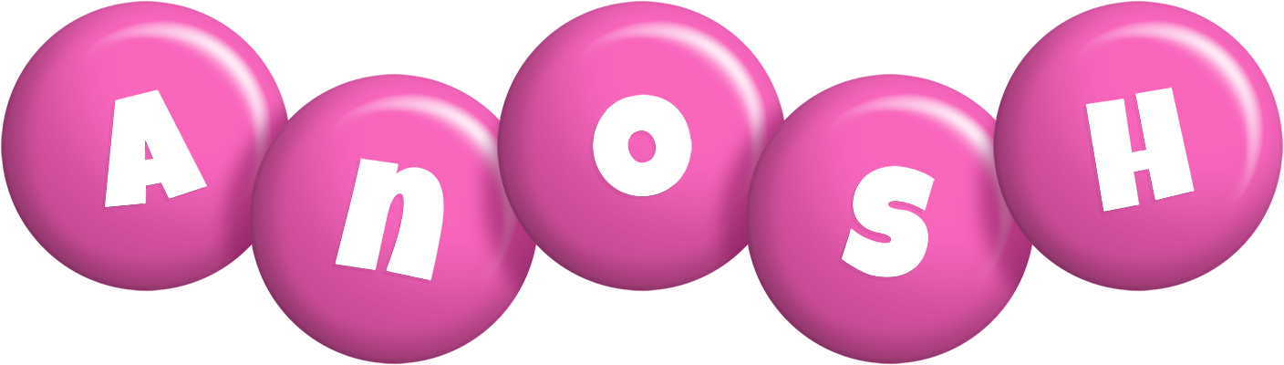 Anosh candy-pink logo