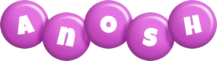 Anosh candy-purple logo