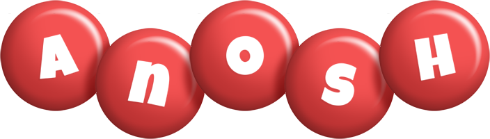 Anosh candy-red logo