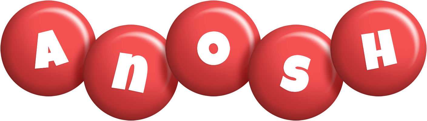Anosh candy-red logo