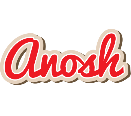 Anosh chocolate logo