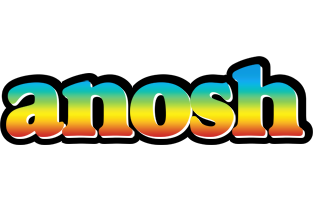 Anosh color logo
