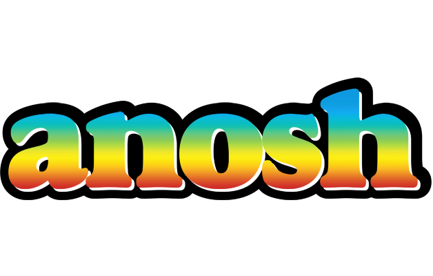 Anosh color logo