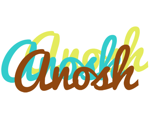 Anosh cupcake logo