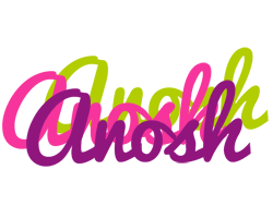 Anosh flowers logo