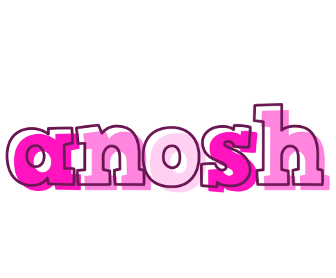 Anosh hello logo