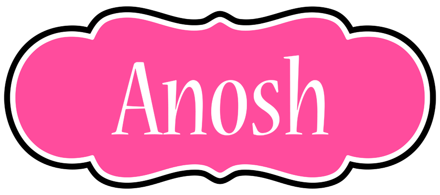 Anosh invitation logo