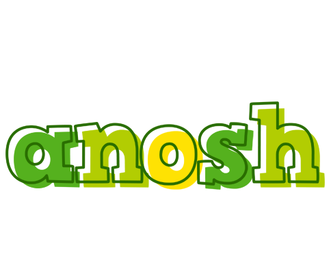 Anosh juice logo