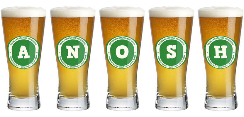 Anosh lager logo