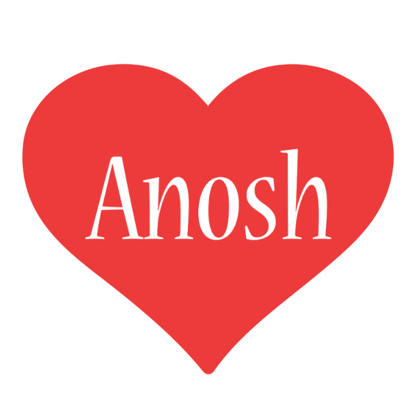 Anosh love logo