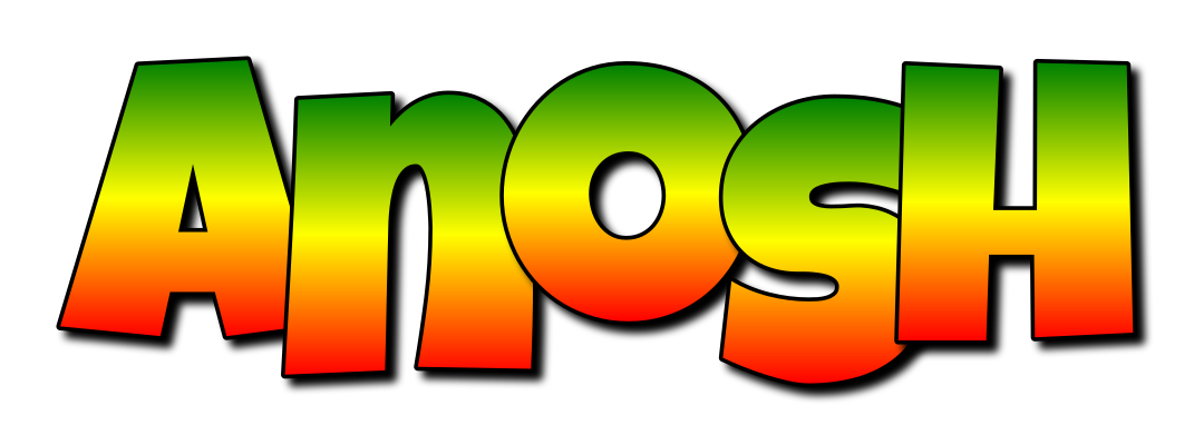 Anosh mango logo