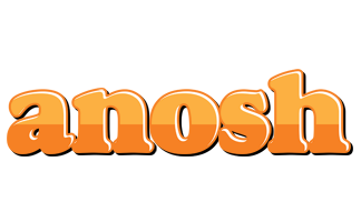 Anosh orange logo