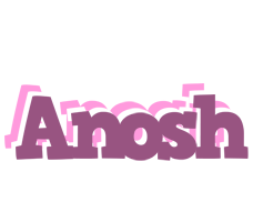 Anosh relaxing logo