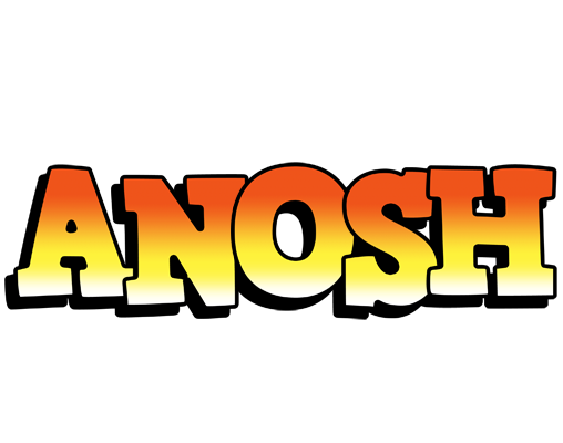 Anosh sunset logo
