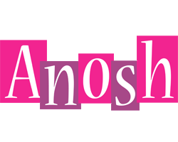 Anosh whine logo