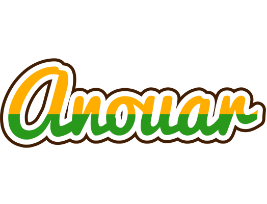 Anouar banana logo