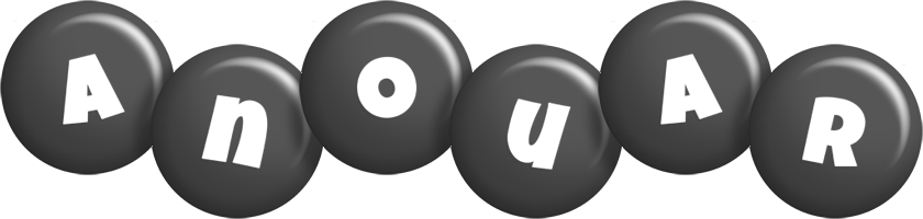 Anouar candy-black logo