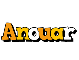 Anouar cartoon logo