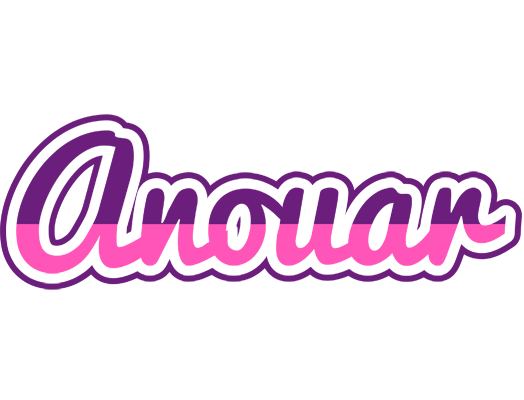 Anouar cheerful logo