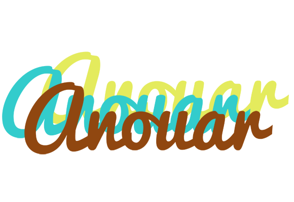 Anouar cupcake logo