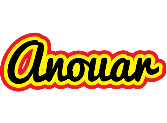Anouar flaming logo