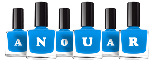 Anouar glossy logo