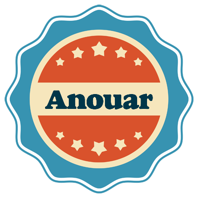 Anouar labels logo