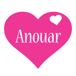 Anouar love-heart logo