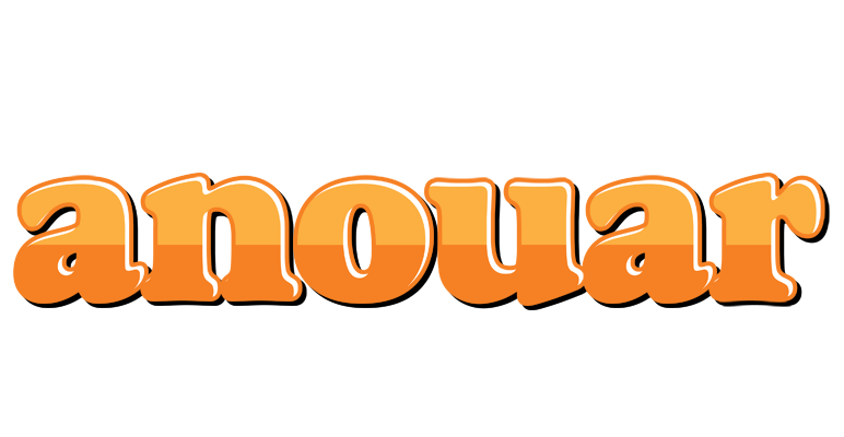 Anouar orange logo