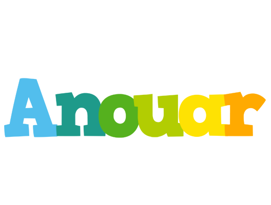 Anouar rainbows logo