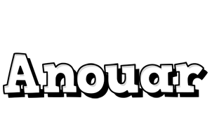 Anouar snowing logo