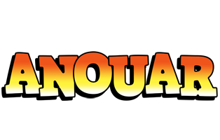 Anouar sunset logo