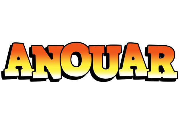 Anouar sunset logo