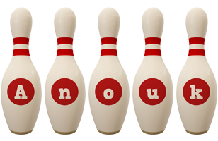 Anouk bowling-pin logo