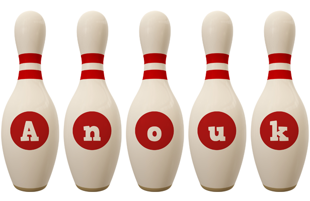 Anouk bowling-pin logo