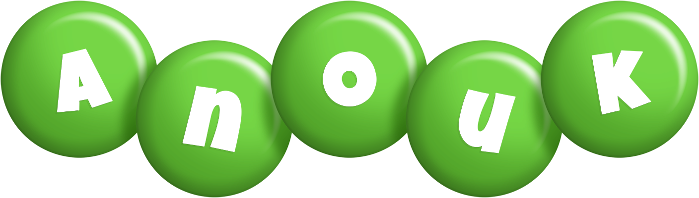 Anouk candy-green logo