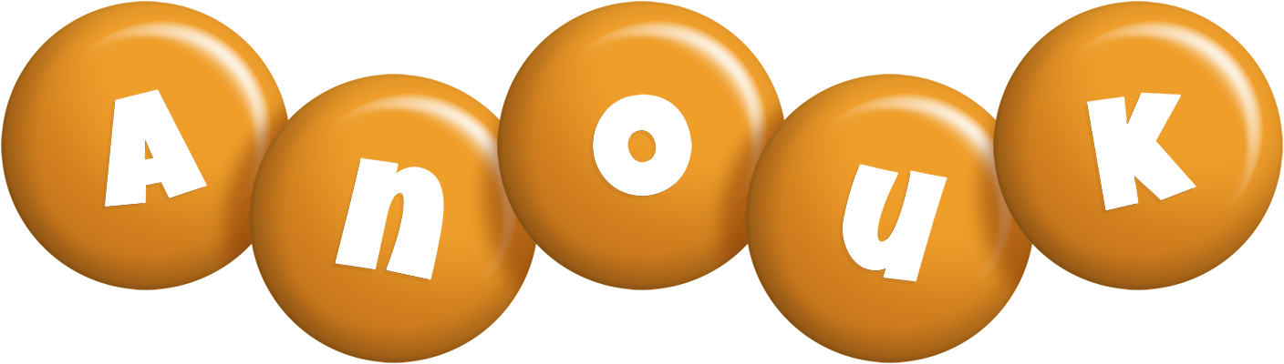Anouk candy-orange logo