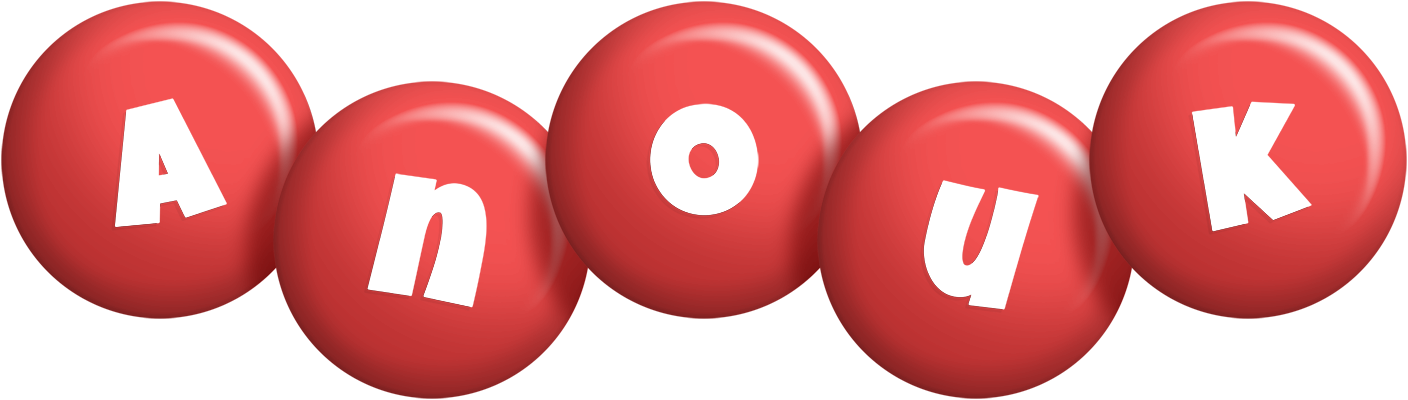 Anouk candy-red logo