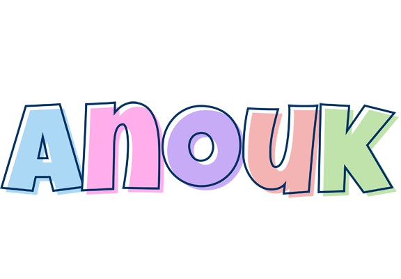 Anouk pastel logo
