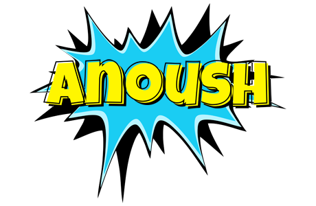 Anoush amazing logo