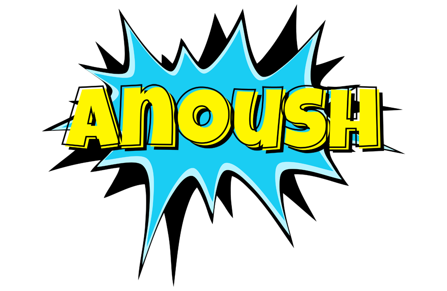 Anoush amazing logo