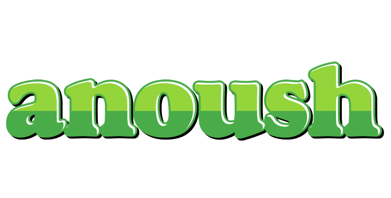 Anoush apple logo