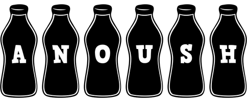 Anoush bottle logo