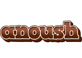 Anoush brownie logo