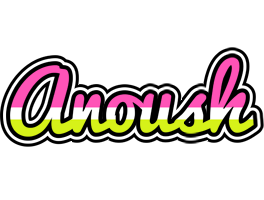 Anoush candies logo