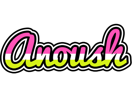 Anoush candies logo