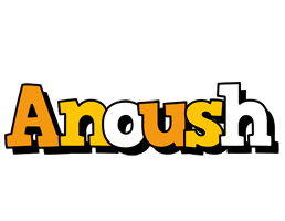 Anoush cartoon logo